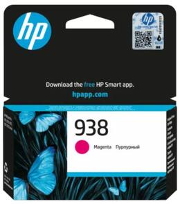 Картридж HP No.938 OfficeJet Pro 9110b/9120/9120b/9130/9130b/9700/9700e Magenta (4S6X6PE)