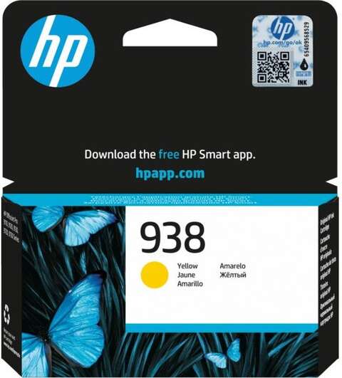 Картридж HP No.938 OfficeJet Pro 9110b/9120/9120b/9130/9130b/9700/9700e Yellow (4S6X7PE)