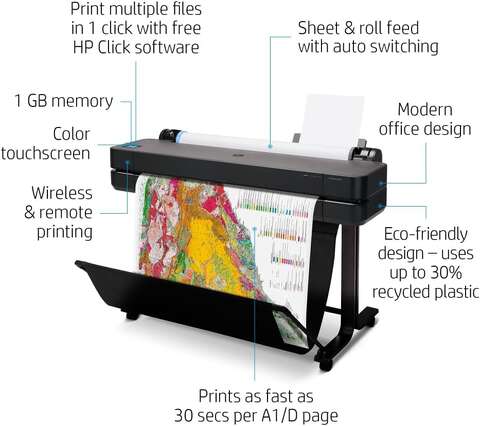 Принтер HP DesignJet T630 36