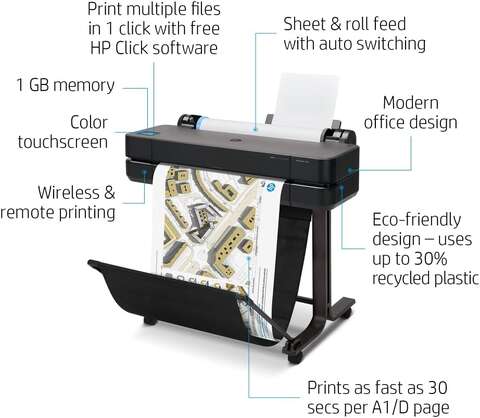 Принтер HP DesignJet T630 24