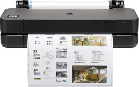 Широкоформатный принтер HP DesignJet T230 24 с Wi-Fi (5HB07D)