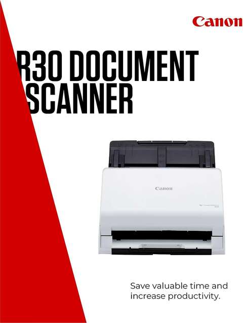 Документ-сканер А4 Canon R30 (6051C003)