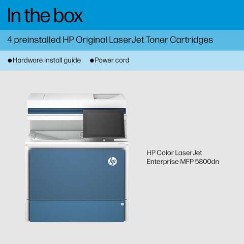 МФУ А4 цв. HP Color LJ Enterprise 5800dn (6QN29A) 