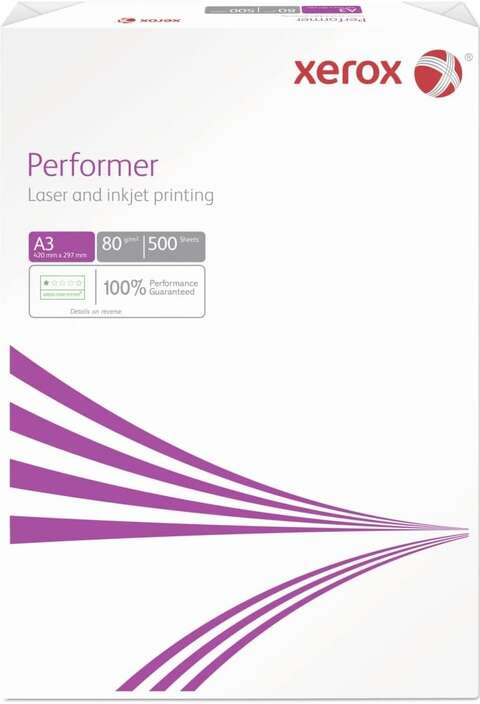Бумага Xerox офисная A3 Performer 80г/м2 500л. (Class C)003R90647/003R90569