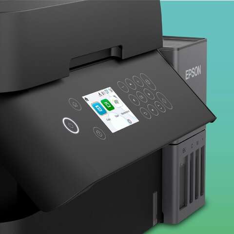 БФП ink color A4 Epson EcoTank L6370 35_23 ppm DADF Duplex USB Ethernet Wi-Fi 4 inks Black Pigment
