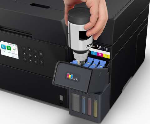 МФУ ink color A4 Epson EcoTank L6370 35_23 ppm DADF Duplex USB Ethernet Wi-Fi 4 inks Black Pigment