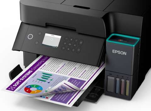 БФП ink color A4 Epson EcoTank L6370 35_23 ppm DADF Duplex USB Ethernet Wi-Fi 4 inks Black Pigment