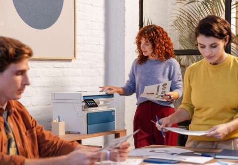МФУ А4 ч/б HP LaserJet Pro 4113dw c Wi-Fi (8X3F6A)