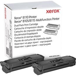 Картридж Xerox B105/B110/B115 Black (2x1500 стр) Dual Pack