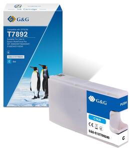 Картридж G&G до Epson WF-5110/WF-5620 cyan XXL (4000 стор) (G&G-C13T789240)