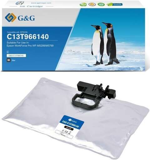 Картридж G&G для Epson WorkForce Pro WF-5299DW/M5799DWF/M5298DW (40000
стр) ( G&G-C13T966140)