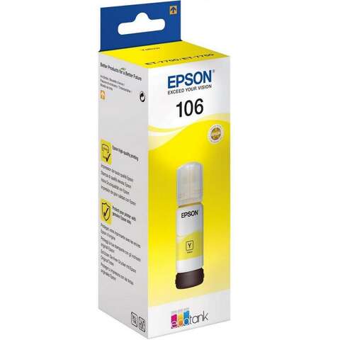Контейнер с чернилами Epson L7160/L7180 yellow (C13T00R440)