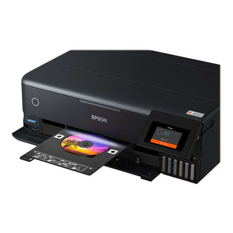 БФП ink color A3 Epson EcoTank L8180 32_33 ppm Duplex USB Ethernet Wi-Fi 6 inks Black Pigment (C11CJ21403)