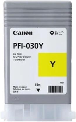 Картридж Canon PFI-030Y Yellow 55 мл для плоттера TM-240/ TM-340 (3492C001)