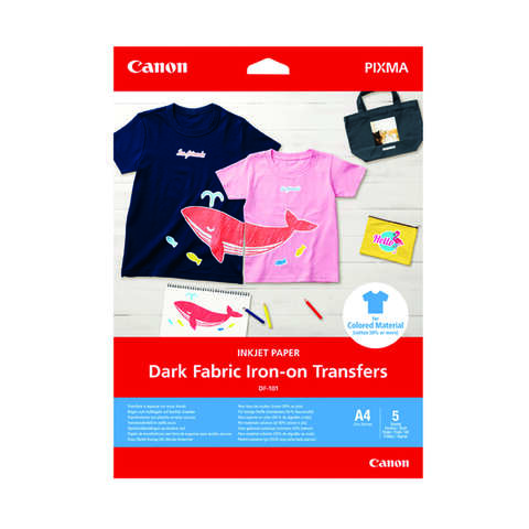 Бумага Canon A4 Light Fabric Iron-on Transfers A4, 5 л. (4004C002)