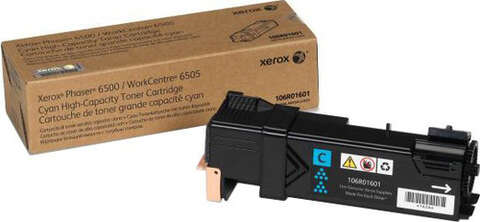 Тонер картридж Xerox PH6500/WC6505 Cyan (Max) (106R01601)
