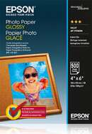 Папір Epson 100mmx150mm Glossy Photo Paper, 500 арк (C13S042549)