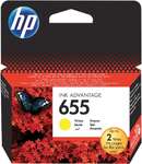 КАРТРИДЖ HP DJ NO.655 YELLOW DJ4615/4625/3525 (CZ112AE)