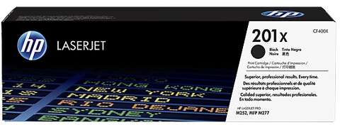 Картридж HP 201X CLJ M252/M277 Black (2800 стор) (CF400X)