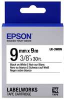 Картридж зі стрічкою Epson LK3WBN принтерів LW-300/400/400VP/700 Std Blk/Wht 9mm/9m (C53S653003)