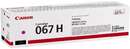 Картридж Canon 067H MF651Cw/MF655Cdw/MF657Cdw/LBP631Cw/LBP633Cdw Magenta (2350 стор.) (5104C002)