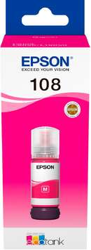 Epson Контейнер c чернилами 108 EcoTank L8050/L18050 magenta