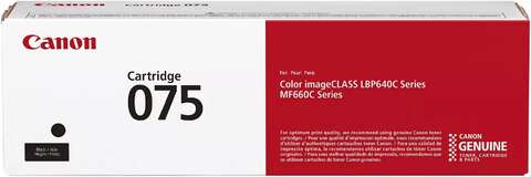 Картридж Canon 075 MF664Cdw/MF667Cdw/LBP646Cdw/LBP647Cdw Black (1400 стор.)