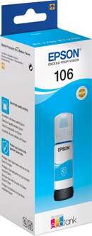 Контейнер з чорнилом Epson L7160/L7180 cyan (C13T00R240)