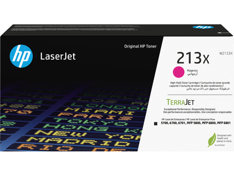 Картридж HP CLJ 213X Magenta (W2133X, 6000 стр., оригинальный)
