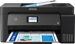 БФП ink color A3 Epson EcoTank L14150 38_24 ppm Fax ADF Duplex USB Ethernet Wi-Fi 4 inks Black Pigment (C11CH96404)